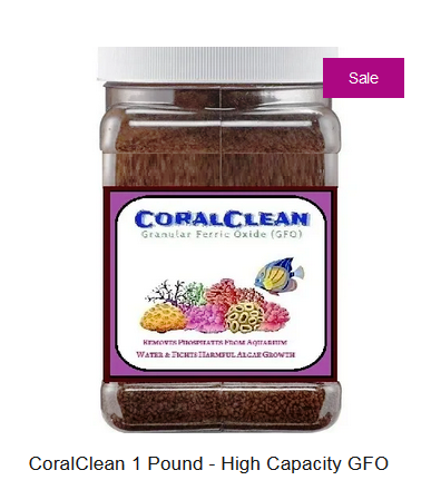 CoralClean 1 pound high capacity GFO